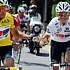 Andy Schleck pendant la derni�re �tape du Tour de France 2008